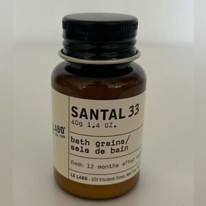 Le Labo Santal 33 Bath Grains NWT